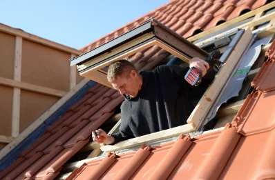 Pose de fenêtres de toit Velux au Héron